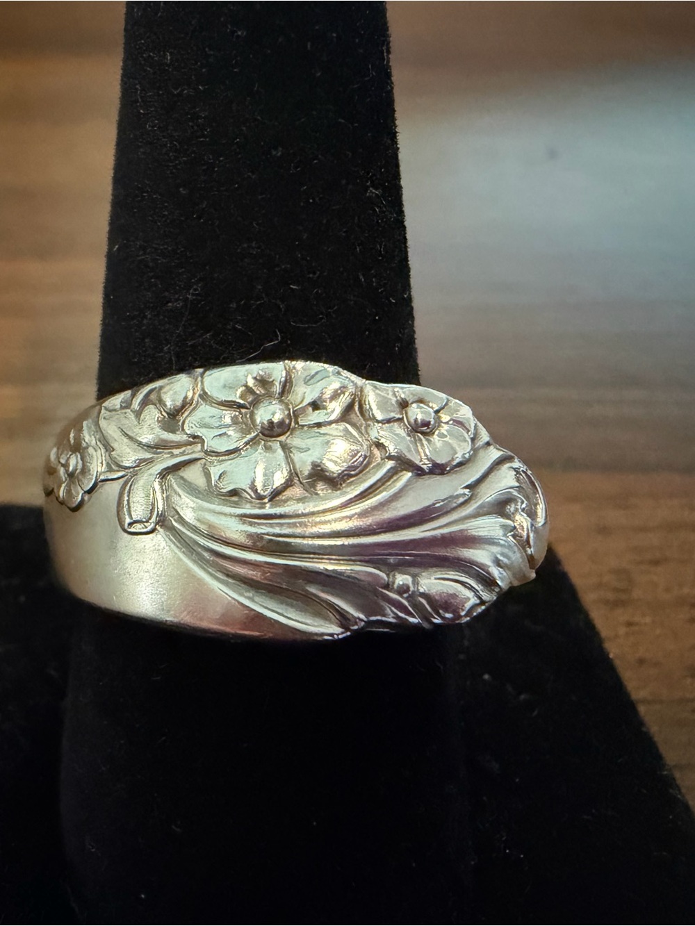 Evening Star Spoon Ring